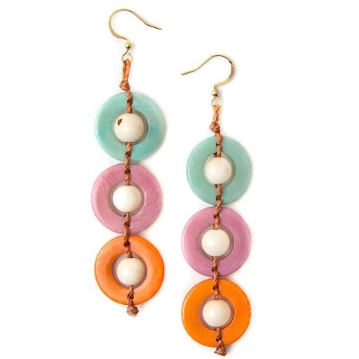 Caribbean Emerald Berry Earrings