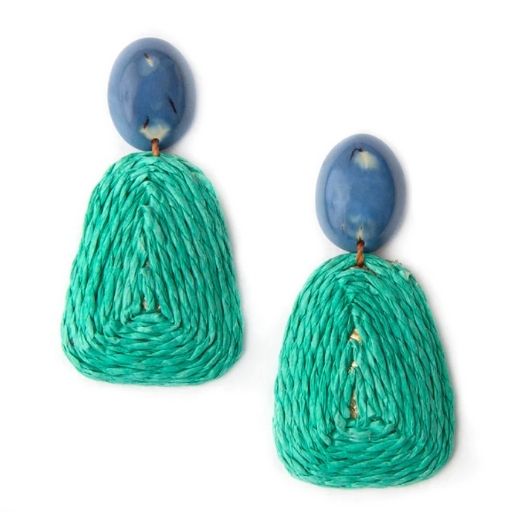 Caribbean Emerald Classy Earrings