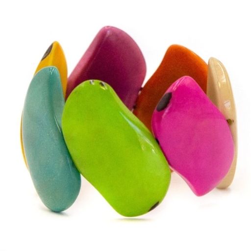 Caribbean Emerald Wave Bracelet