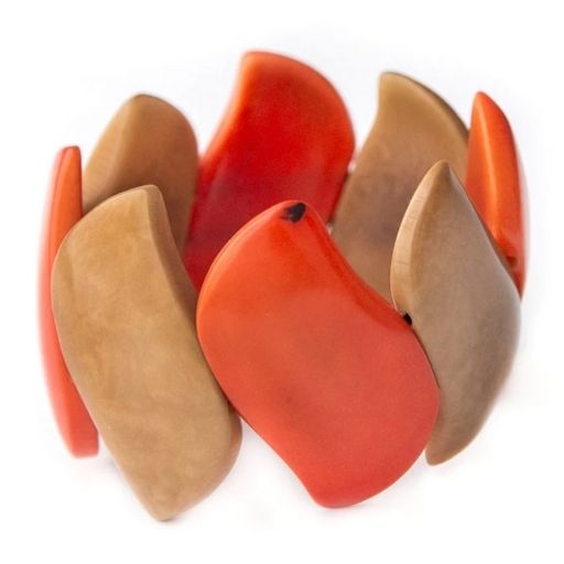 Caribbean Emerald Wave Bracelet